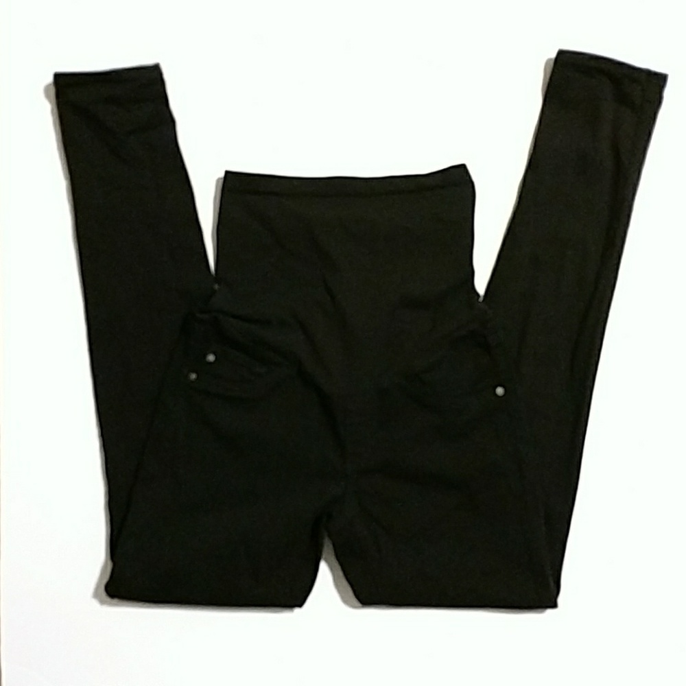 AG Maternity Jeans Ankle Skinny Black 26 R